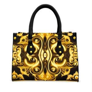 kokorepublic Women's Tote Bag With Black Handle